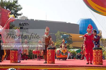 Un spectacle légendaire chinois, Ocean Park, Hong Kong