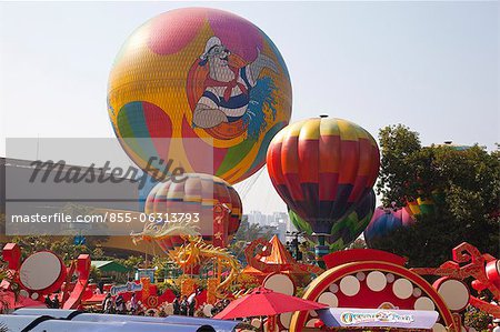 The Skyfair, balloon, Ocean Park, Hong Kong