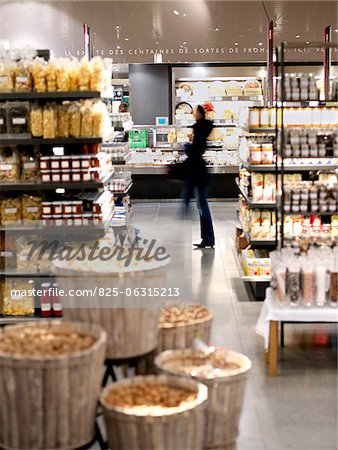 Delicatessen in The Globus departement store