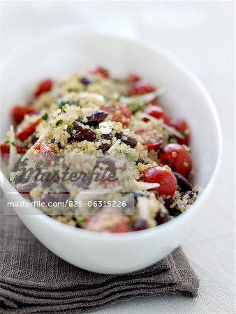 Taboulé de quinoa aux haricots rouges