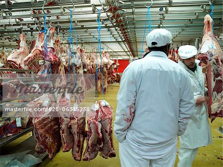 Warehouse full of meat for wholesale