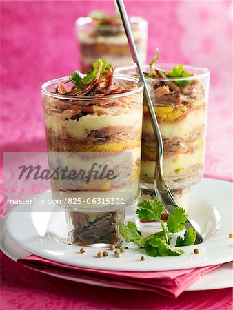 Pineapple Parmentier Verrines