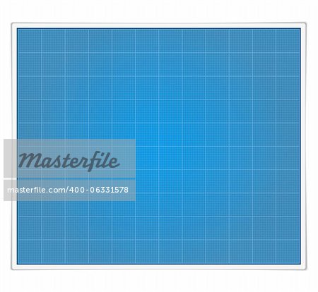 Blueprint paper, vector eps10 illustration