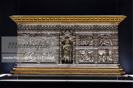 Silver Altar in Museum of the Duomo, Basilica di Santa Maria del Fiore, Florence, Tuscany, Italy