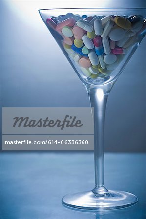 Cocktail of pills