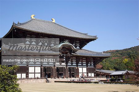 Great Buddha hall (Daibutsuden), Todaiji temple, Nara, Japan