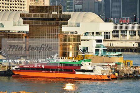 Hong Kong & China ferry pier, Tsimshatsui, Kowloon, Hong Kong