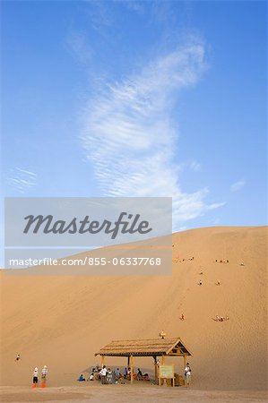 Dunes, Mingsha Shan, Dunhuang, Silkroad, Gansu Province, China