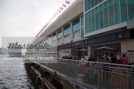 Alfresco at Ocean Terminal, Tsimshatsui, Kowloon, Hong Kong