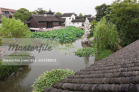 Hongyin villa, Ancient canal town of Mudu, Suzhou, Jiangsu Province, China