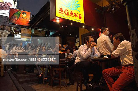 Nachtleben in Lan Kwai Fong, Central, Hong Kong Nachtleben in Lan Kwai Fong, Central, Hong Kong