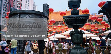 Wong Tai Sin temple, Kowloon, Hong Kong