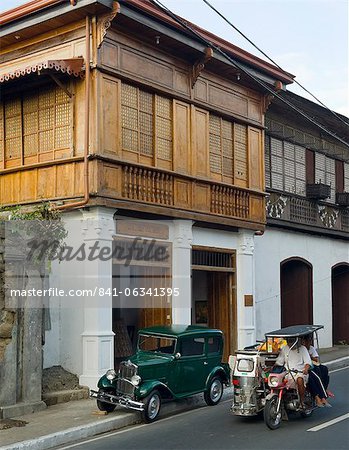 Casa Gahol, une Maison patrimoniale de Taal logement maintenant Galerie Rémi, Taal, Batangas, Philippines, Asie du sud-est, Asie