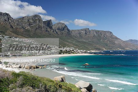 The Twelve Apostles, Camps Bay, Cape Town, Cape Province, South Africa, Africa