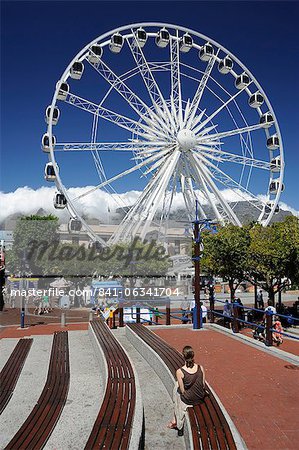 Ferris wheel, the Waterfront, Cape Town, South Africa, Africa