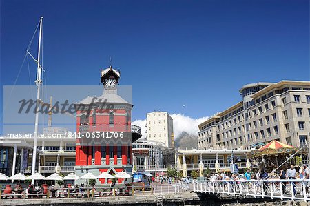Clock Tower, the Waterfront, Cape Town, South Africa, Africa