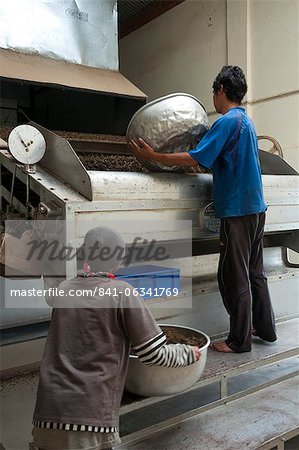 Innere Teefabrik, Nepal Tee ist im Wesentlichen identisch mit Darjeeling-Tee, Fikkal, Nepal, Asien