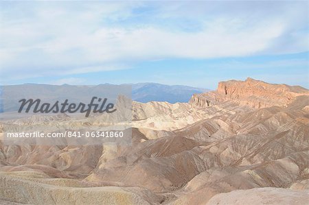 Zabriskie Point, Death Valley, Californie, États-Unis d'Amérique, l'Amérique du Nord