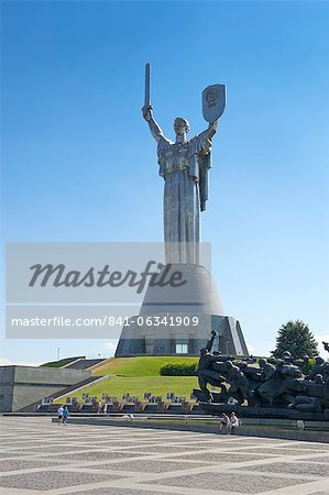 Motherland Statue (Rodina Mat), Kiev, Ukraine, Europe