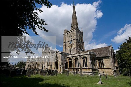 Burford Kirche in Burford, Oxfordshire, England, Vereinigtes Königreich, Europa