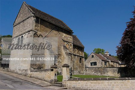 The Saxon Church of St. Lawrence built between 705 and 921AD, Bradford on Avon, Wiltshire, England, United Kingdom, Europe