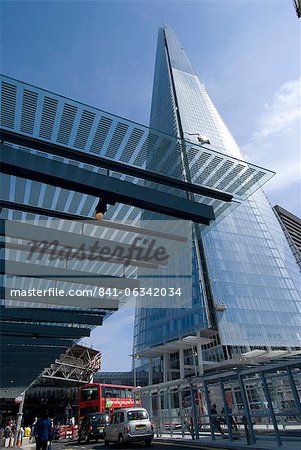 The Shard, the tallest building in Western Europe, designed by Renzo Piano, London Bridge, London, SE1, England, United Kingdom, Europe