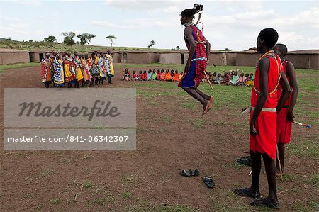 Masai, Masai Mara, Kenia, Ostafrika, Afrika