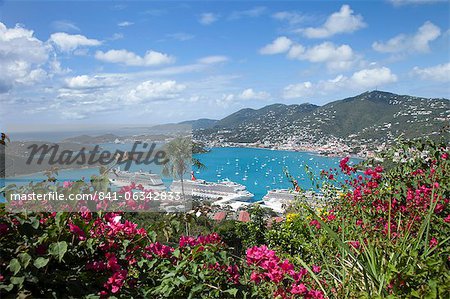 Charlotte Amalie, St. Thomas, îles Vierges américaines, Antilles, Caraïbes, Amérique centrale