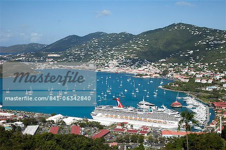 Charlotte Amalie, St. Thomas, îles Vierges américaines, Antilles, Caraïbes, Amérique centrale