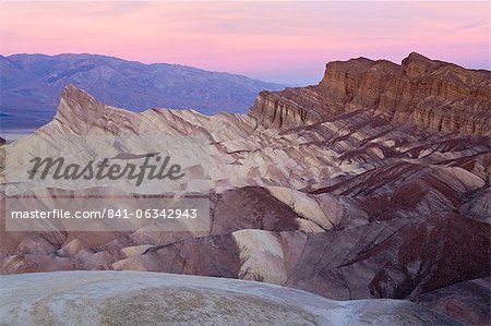 Zabriskie Point, Death Valley National Park, California, United States of America, North America