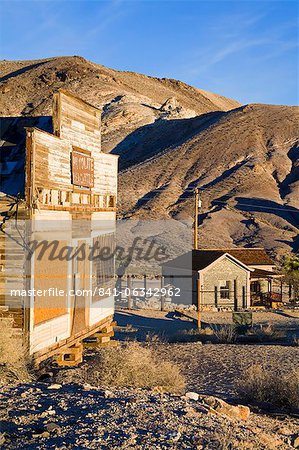 Mercantile at the Rhyolite ghost town, Beatty, Nevada, United States of America, North America