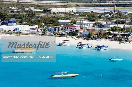 Governor's Beach on Grand Turk Island, Turks and Caicos Islands, West Indies, Caribbean, Central America