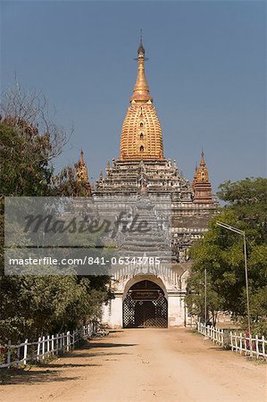 Ananda Pahto, Bagan (Pagan), Myanmar (Birma), Asien