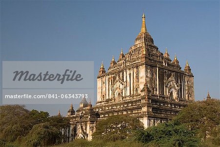 Thatbyinnyu Pahto, Bagan (Pagan), Myanmar (Birmanie), Asie