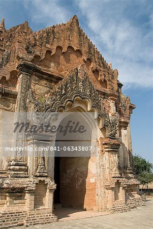 Thabeik Hmauk Temple, Bagan (Pagan), Myanmar (Birmanie), Asie