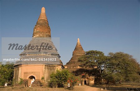 Petit paya, Bagan (Pagan), Myanmar (Birmanie), Asie