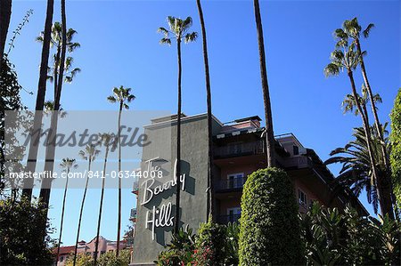 Hôtel de Beverly Hills, Beverly Hills, Los Angeles, Californie, USA