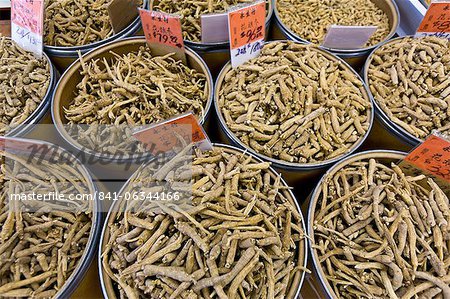 Ginseng for sale, Chinatown, Toronto, Ontario, Canada, North America