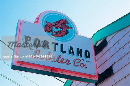 Lobster restaurant, Portland, Maine, New England, United States of America, North America