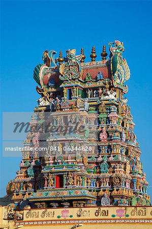 Sri-Meenakshi-Tempel, Madurai, Tamil Nadu, Indien, Asien