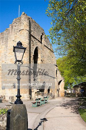 La tour de rois, château de Knaresborough, Knaresborough, North Yorkshire, Angleterre La tour de rois, château de Knaresborough, Knaresborough, North Yorkshire, Angleterre