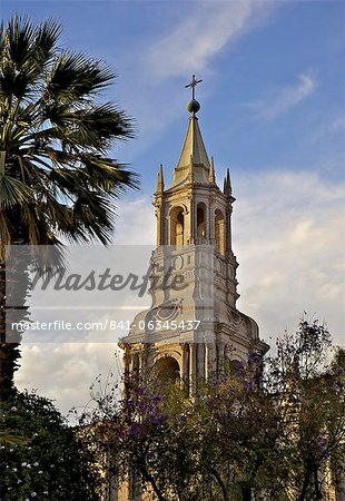 Arequipa Cathedral, Plaza de Armas, Arequipa, peru, peruvian, south america, south american, latin america, latin american South America