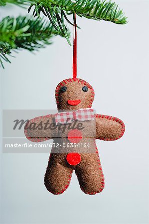 Gingerbread man Christmas ornament