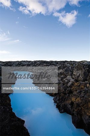 Geothermische Blue Lagoon Spa, Reykjanes-Halbinsel, Island