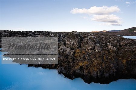 Blue Lagoon geothermal spa, Reykjanes Peninsula, Iceland