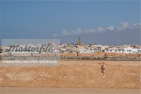 Toits de la ville, Rabat, Maroc