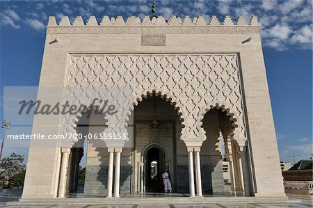 Mausolée de Mohammed V, Rabat, Maroc