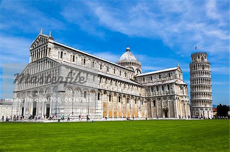 The Leaning Tower of Pisa, Tuscany, Italy