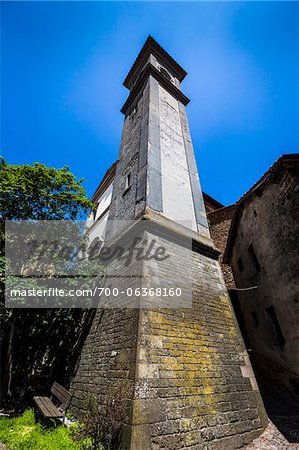 Turm, Monterchi, Provinz Arezzo, Toskana, Italien