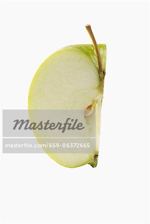 Un quart d'une pomme Un quart d'une pomme